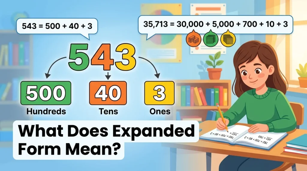 What Does Expanded Form Mean The Simple Math Trick That Makes Numbers Finally Make Sense