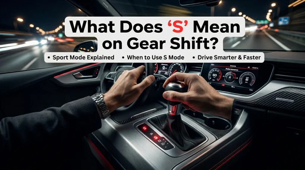 What Does “S” Mean on Gear Shift
