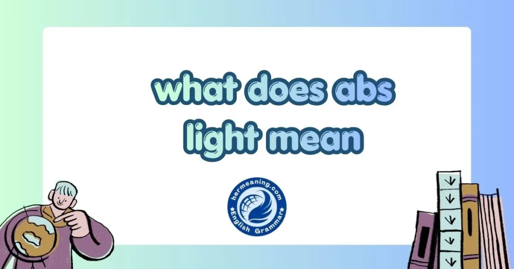 what does abs light mean