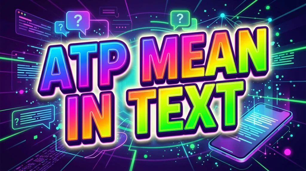 ATP Meaning
