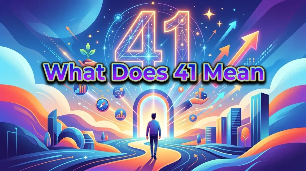 What Does 41 Meaning