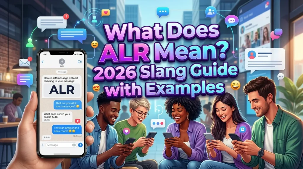 What Does ALR Mean 2026 Slang Guide with Examples