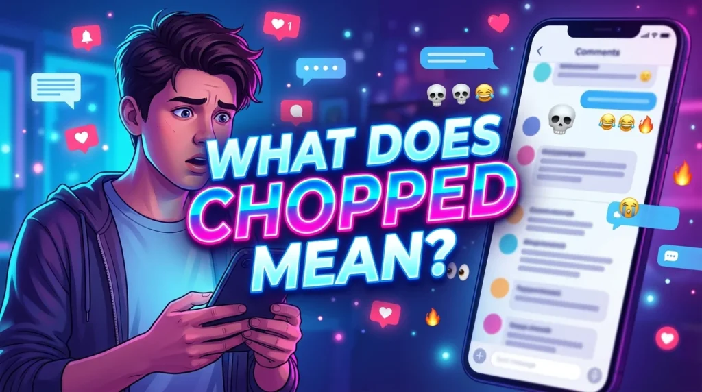 What Does “Chopped” Mean