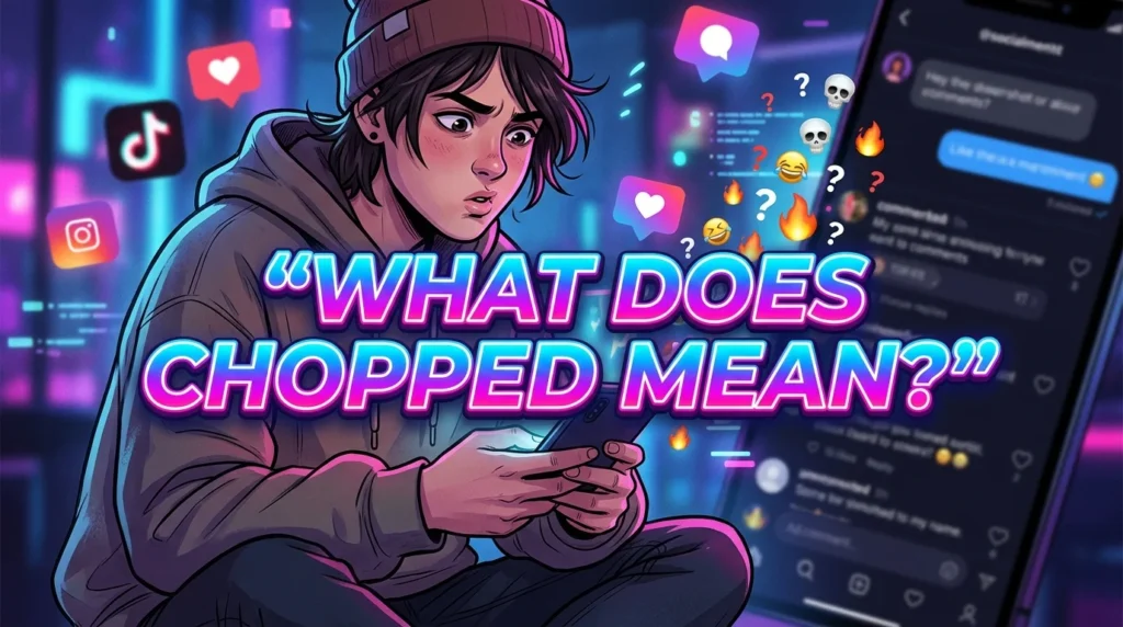 What Does “Chopped” Meaning