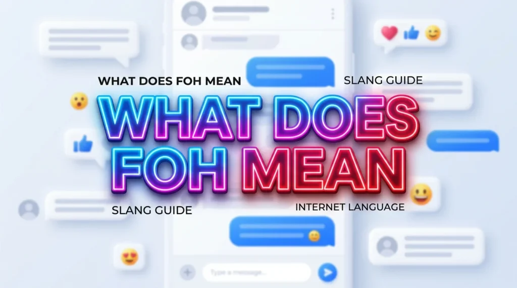 What Does FOH Mean