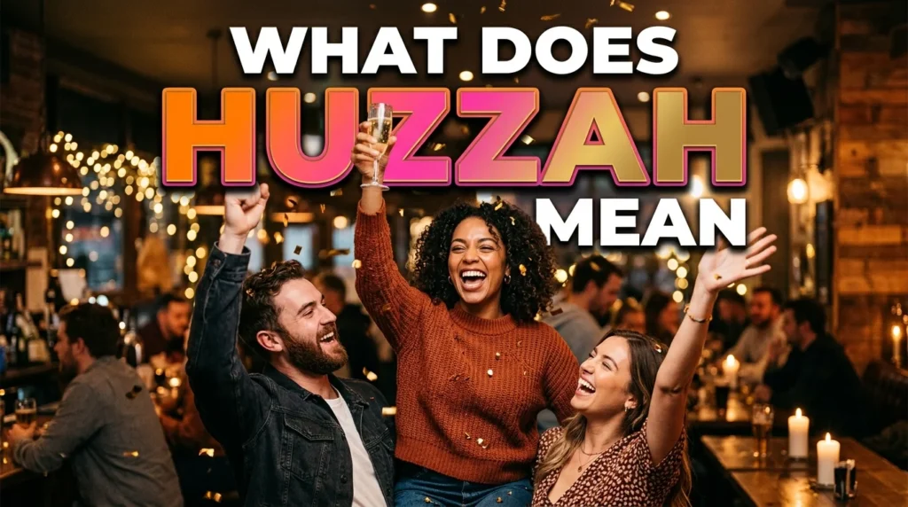 What Does Huzzah Mean