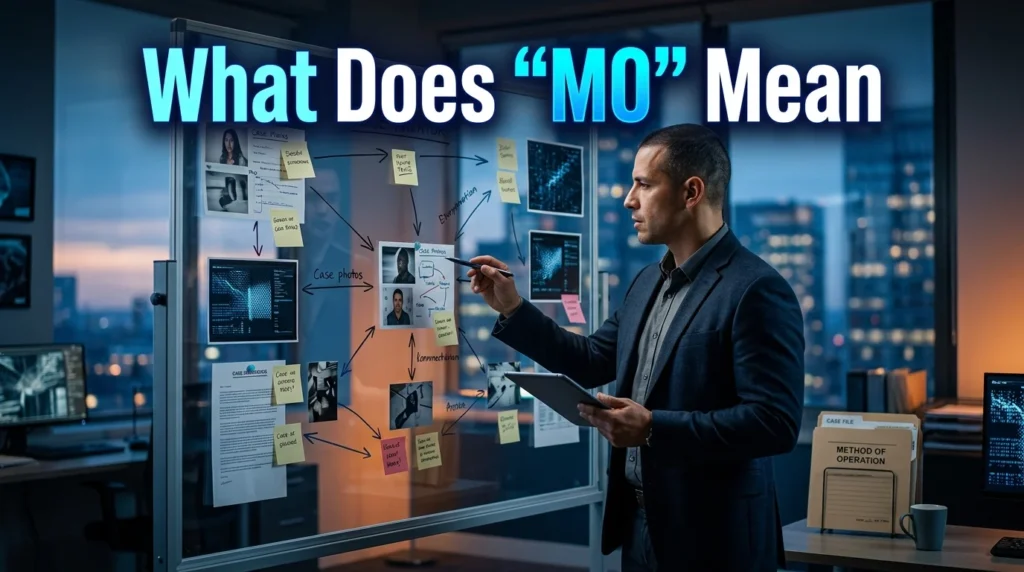 What Does “MO” Mean