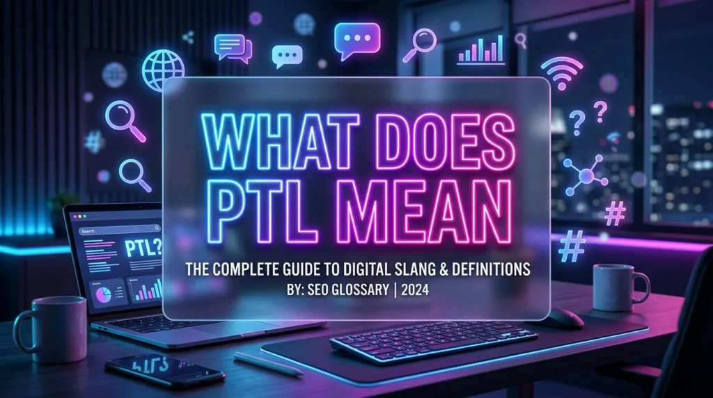 What Does PTL Meaning