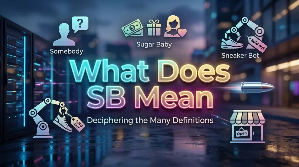 What Does SB Meaning