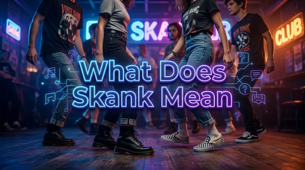 What Does Skank Mean
