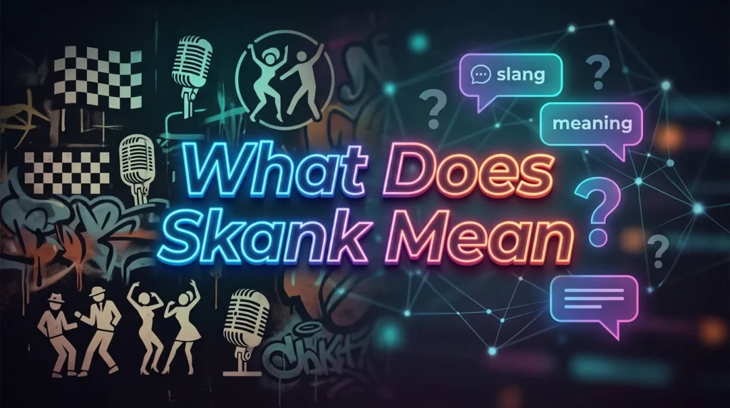 What Does Skank Meaning
