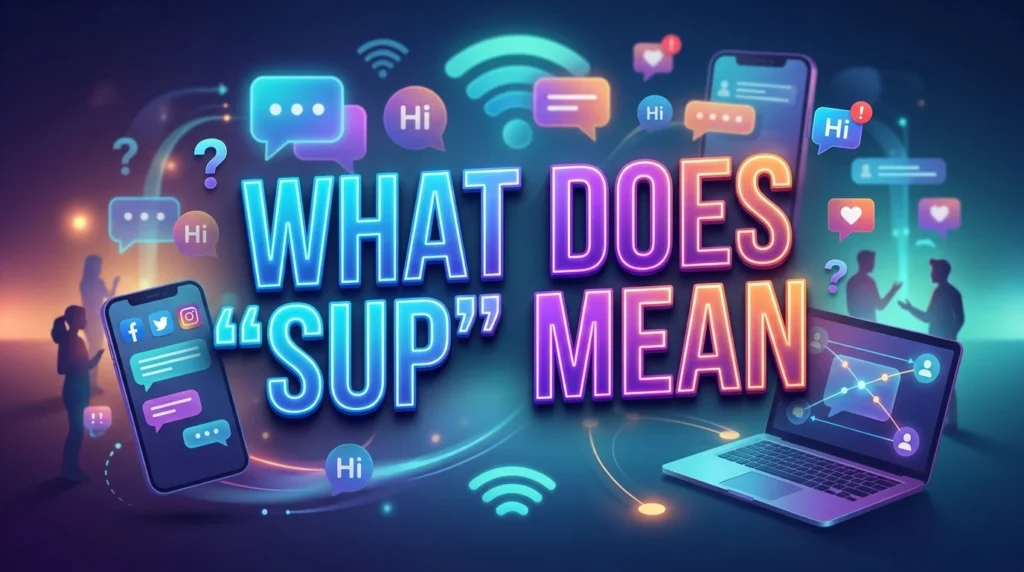 What Does “Sup” Mean