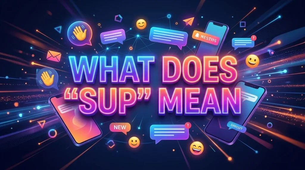 What Does “Sup” Meaning