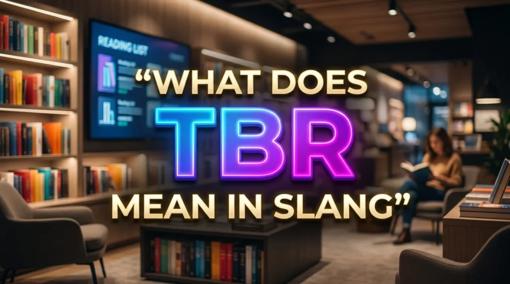 What Does TBR Meaning