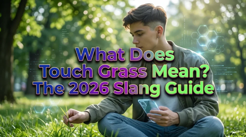 What Does Touch Grass Mean The 2026 Slang Guide