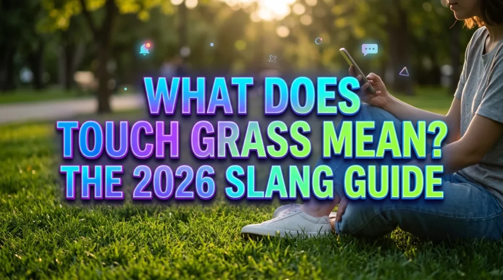 What Does Touch Grass Meaning