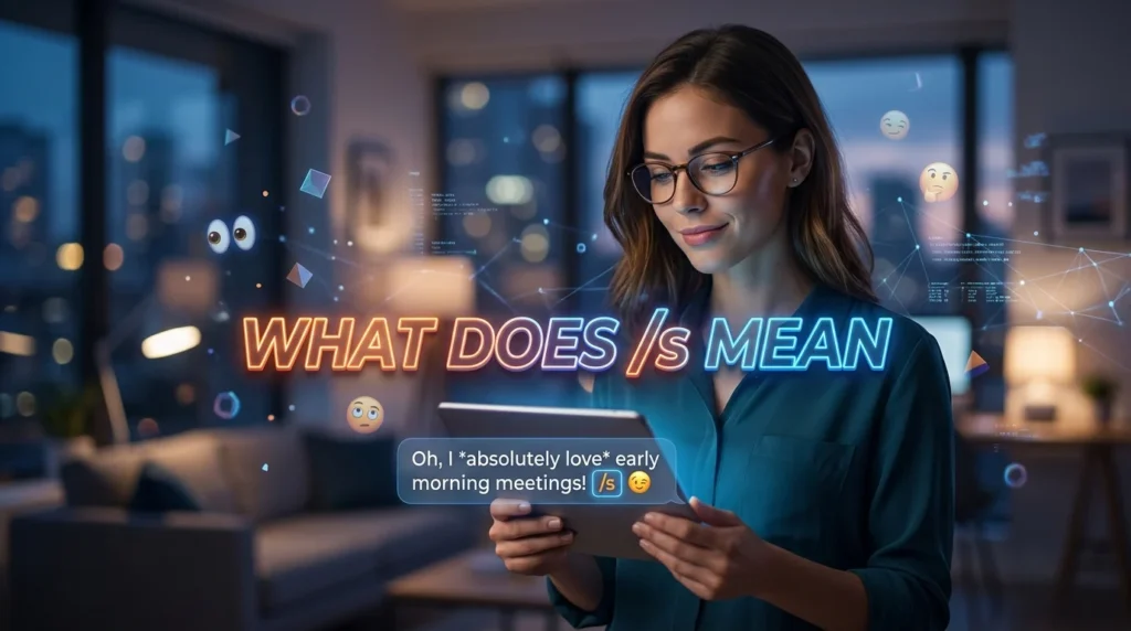 What Does s Mean