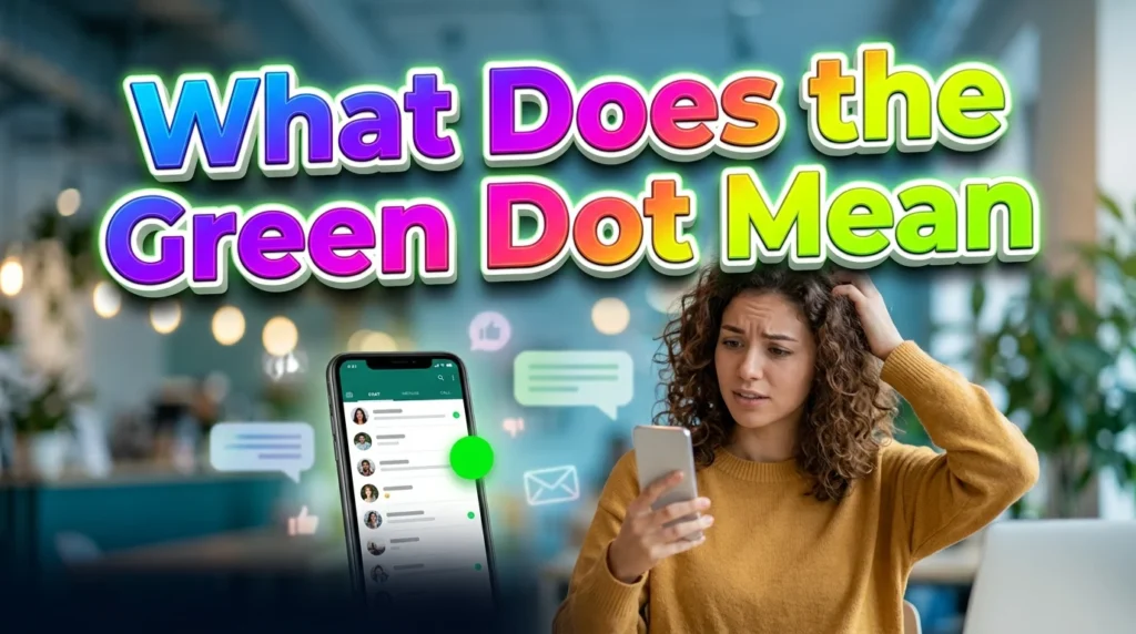What Does the Green Dot Mean